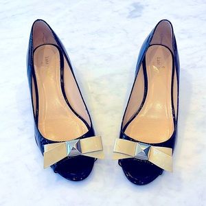 Kate Spade kitten heels in size 8 b 8b gently used